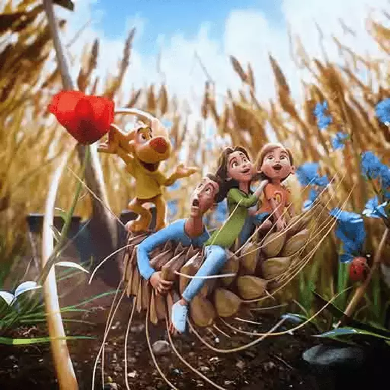 CHOCAPIC® Product  Advert Mascot and Children