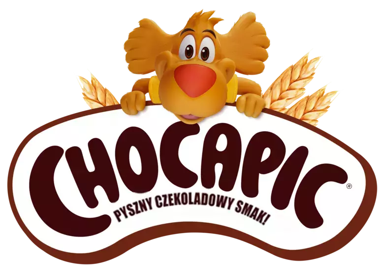 Logo Chocapic na biale tlo