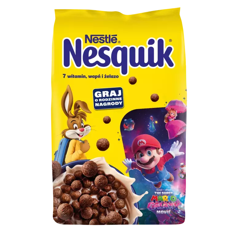 Nesquik SuperMario packshot