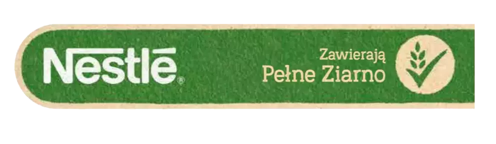 Green banner Nestle