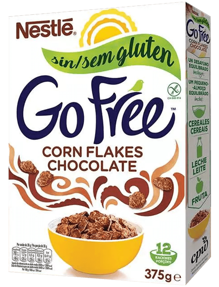 Corn Flakes Sem Glutén chocolate ProdutosCereais Nestlé