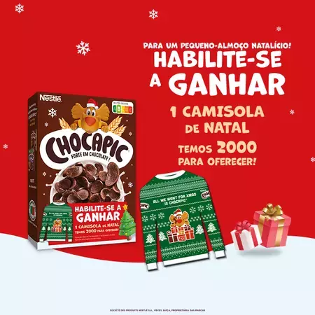 banner passatempo Chocapic Natal 2025
