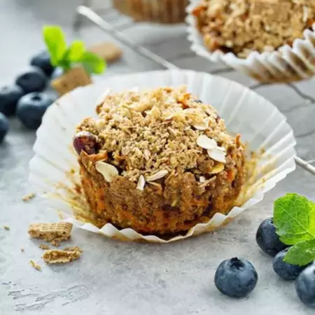 Muffins de Aveia e Cenoura Shreddies