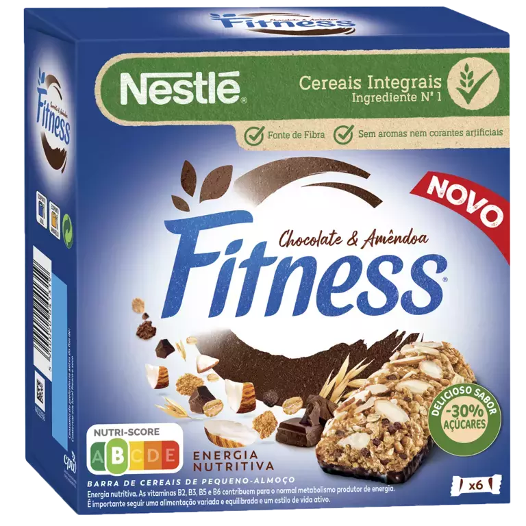FitnessChocoAmêndoas6x23.5g