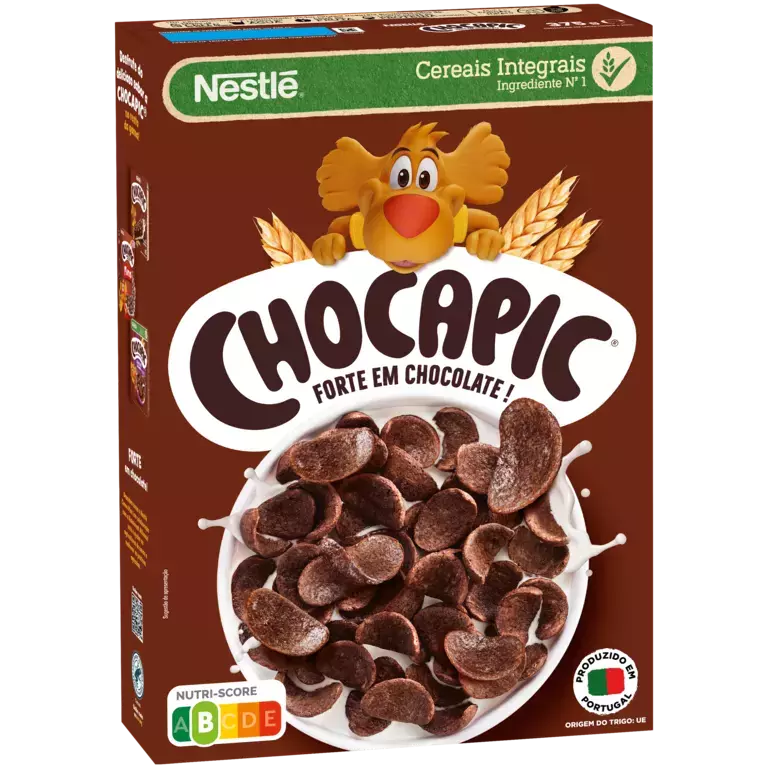 embalagem de cereais chocapic
