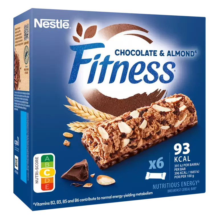 Barra de Cereais FITNESS® Choco &amp; Amêndoa