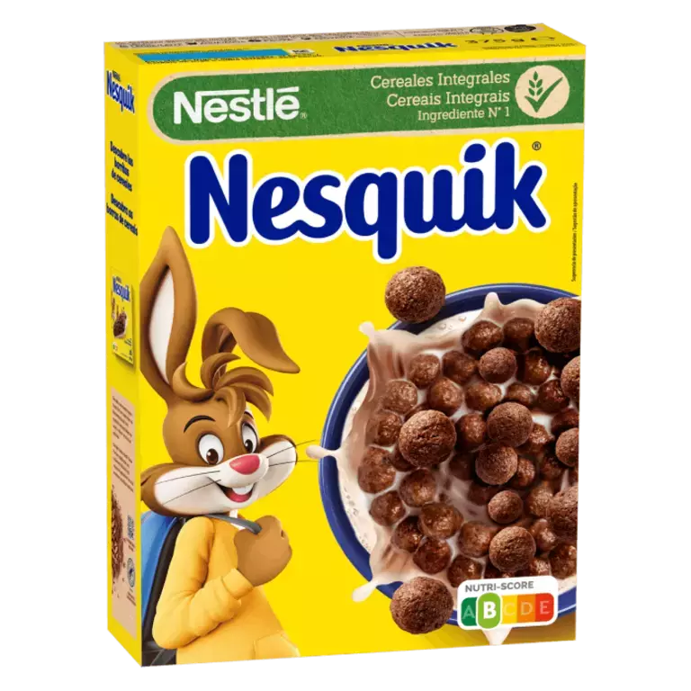 Com os Cereais NESQUIK®