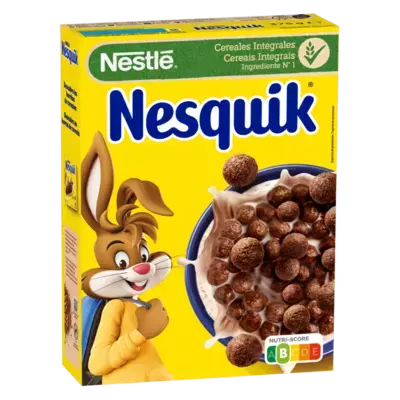 Com os Cereais NESQUIK®