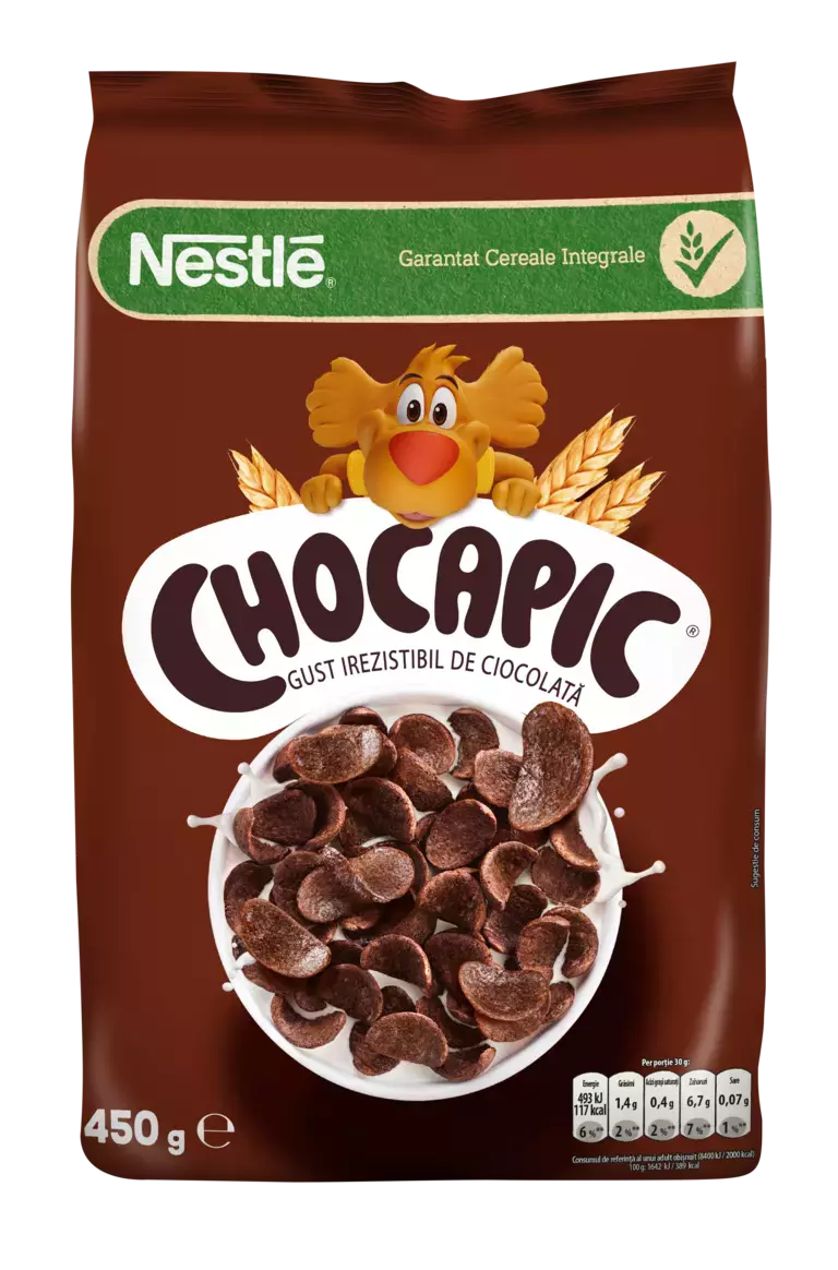 CHOCAPIC Cereal Bag 450g packshot