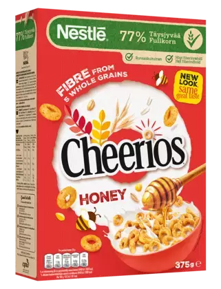 44104986 Carton Bd CHEERIOS HNY Cereal 375gN12 XZ wizualizacja Lewa