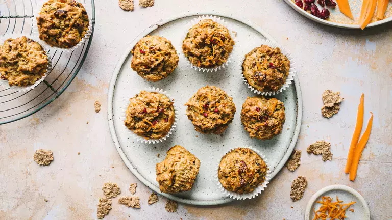 FITNESS® CARROT &amp; WHOLEGRAIN MUFFINS