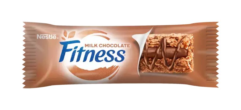 FITNESS tyčinky s mliečnou čokoládou