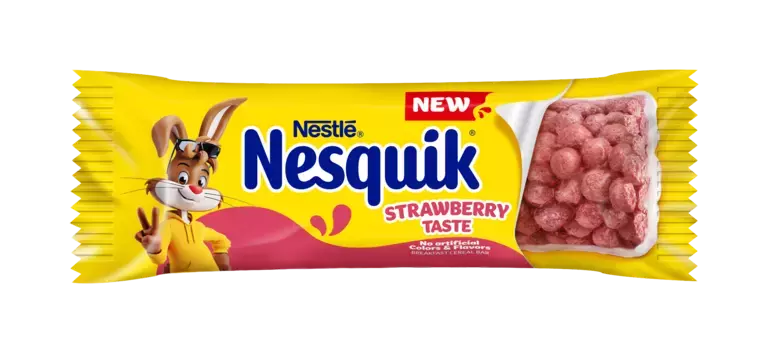 NESTLÉ NESQUIK Jahoda Cereálna tyčinka