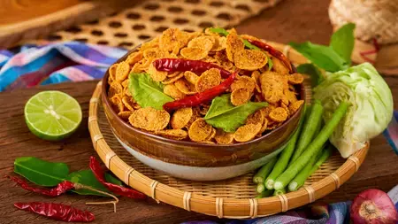 Cornflakes Crispy Larb