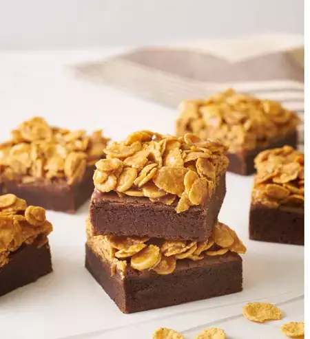 Cornflake Brownie บราวนี่คอร์นเฟลก
