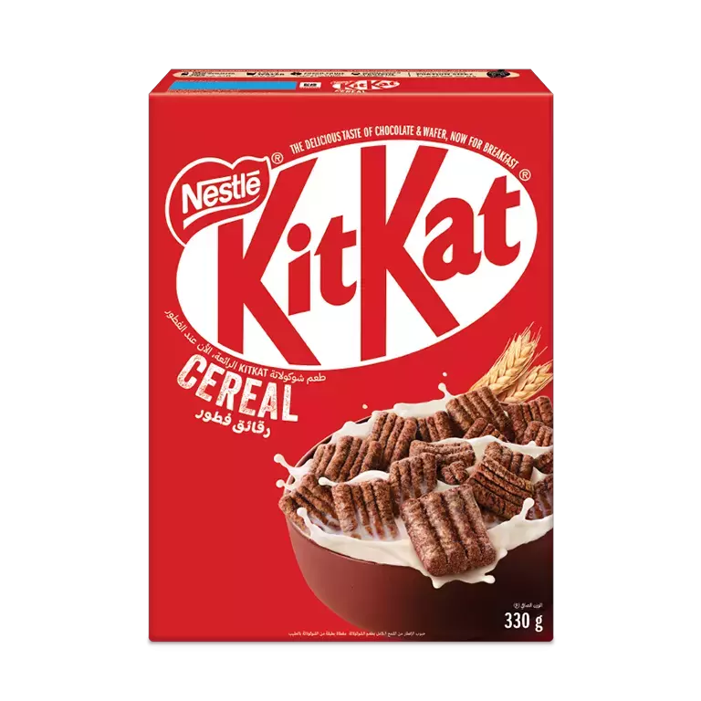 Cereal KIT KAT Product Packshot
