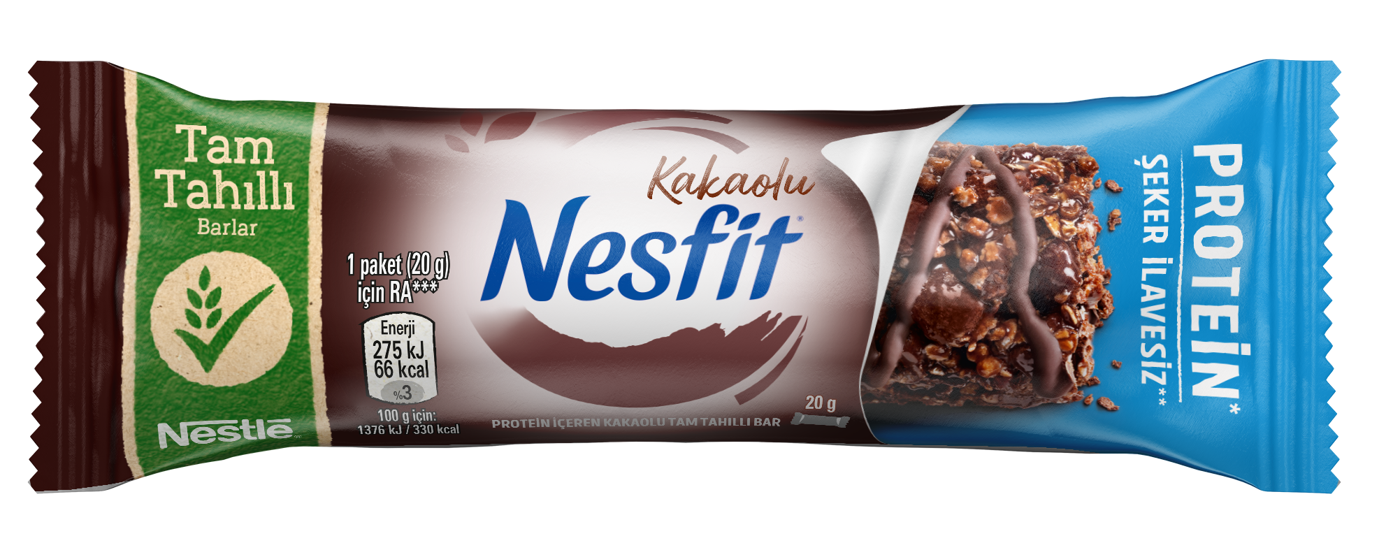 Nestlé NESFIT® PROTEİN İÇEREN KAKAOLU TAM TAHILLI BAR | Nestlé Cereals