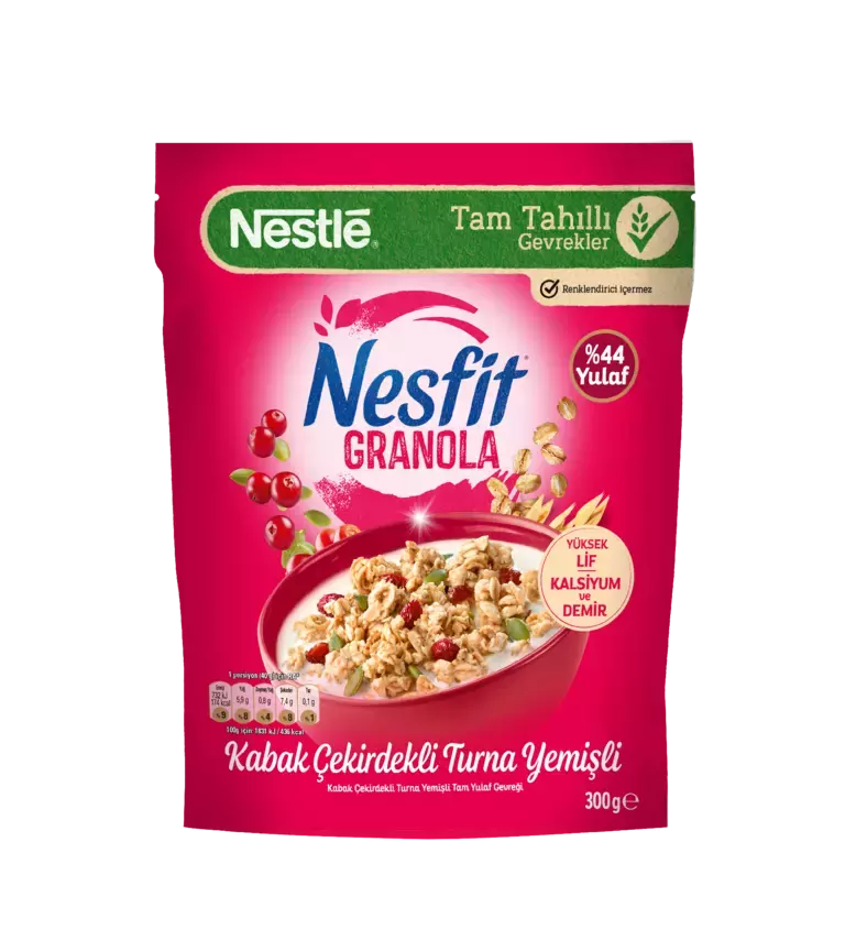 Nesfit Granola Kabak&amp;Turnayemisli 300g packshot