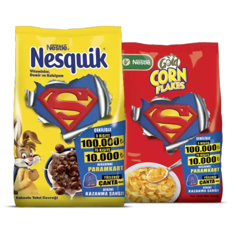 Prize packs superman