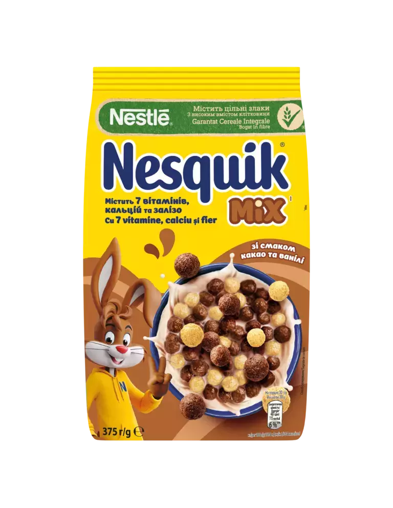 Nesquik Mix 375 package