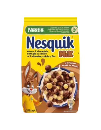 Nesquik Mix 375 package