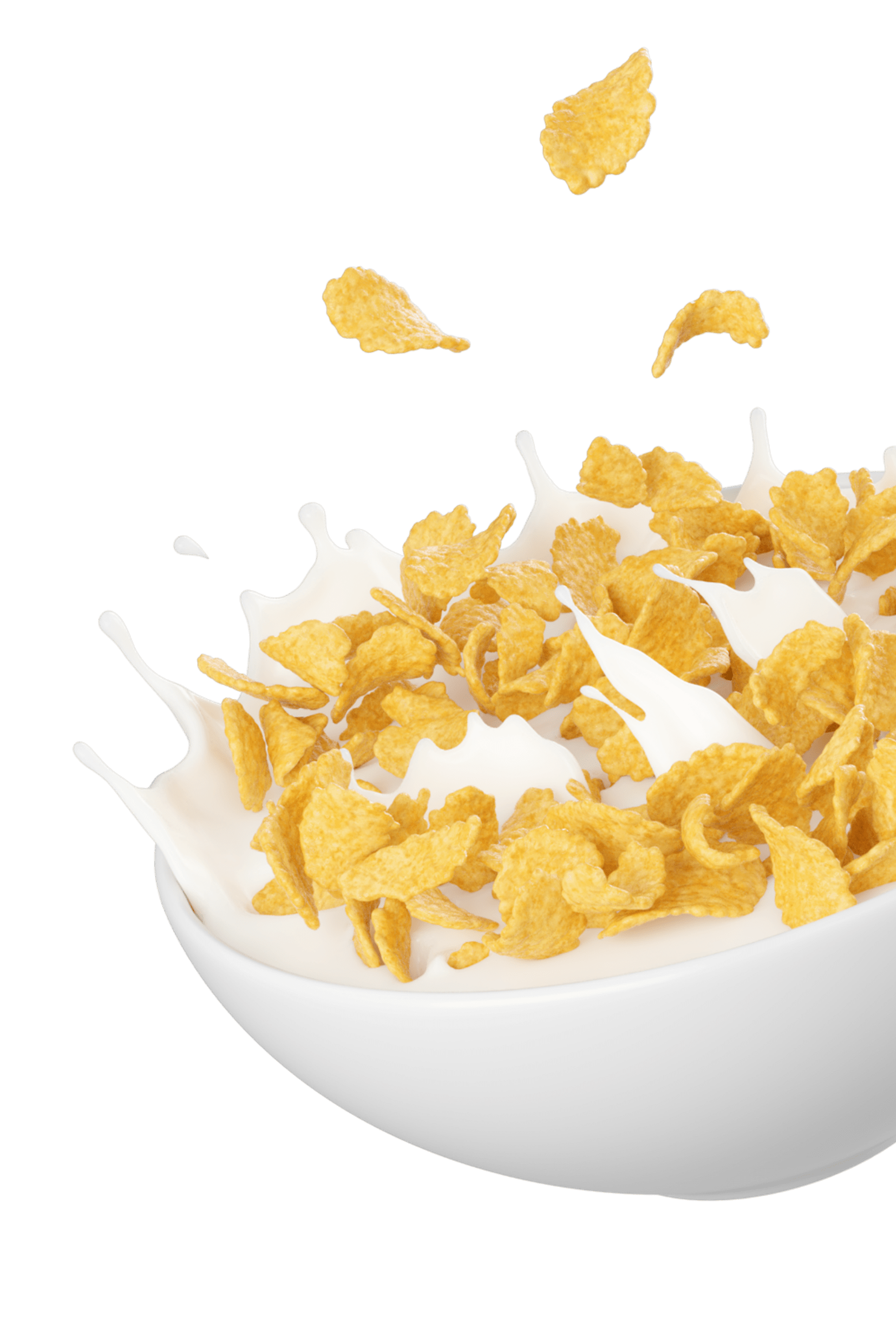 Go Free Cereal Bowl with Corn Flakes