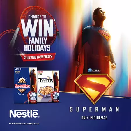 Nestle Superman Stage Visual