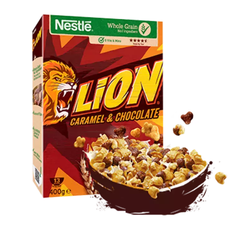 Lion packshot