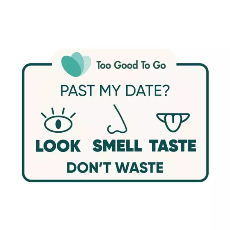 Too Good To Go past my date? Look Smell Taste
