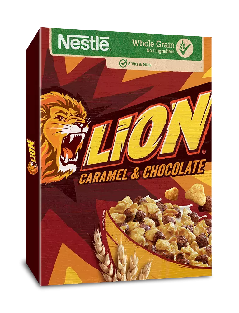 Lion packshot