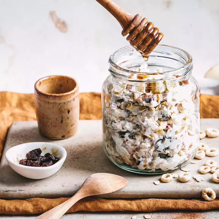 Cheerios Overnight Apply Cinnamon Oats