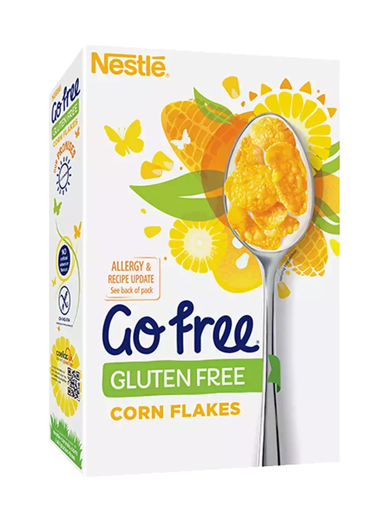Go Free Corn Flakes 2023 Clean Pack Shot