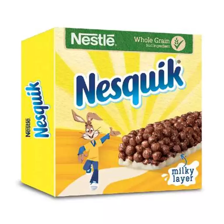 Nesquik cereal bars box