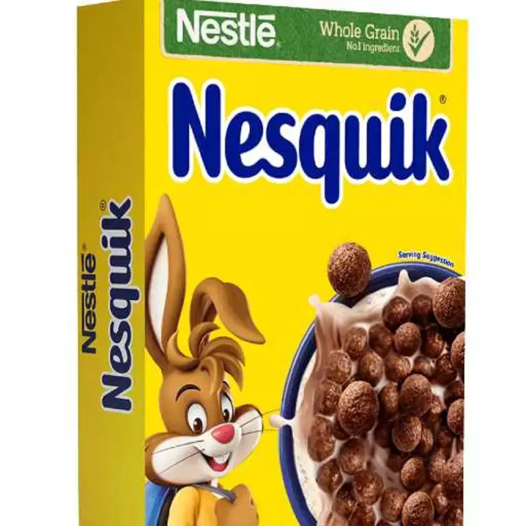 Chocolate original Nesquik cereal box