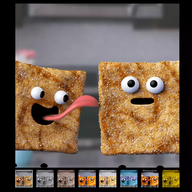 Curiously Cinnamon cereal squares