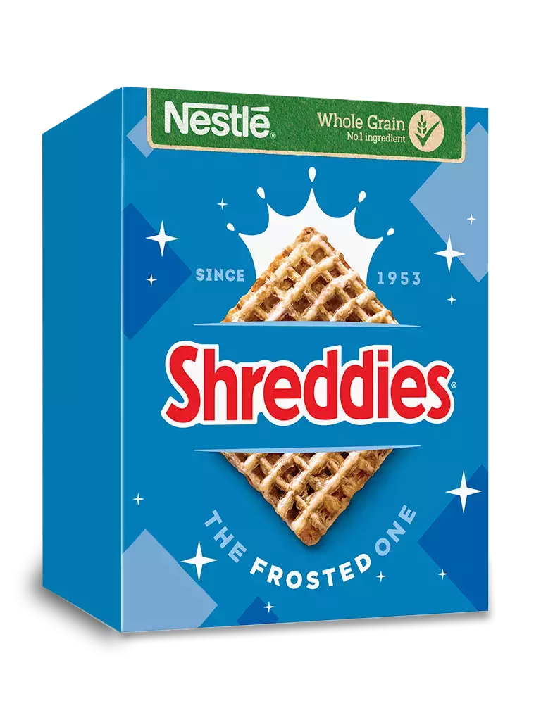 Frosted Shreddies Cereal