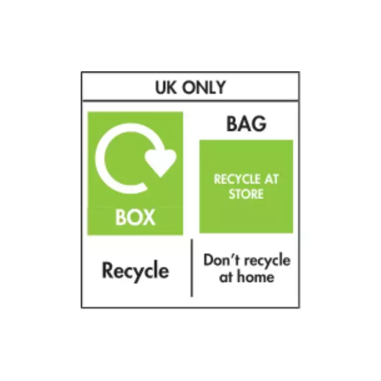 OPRL Recycling label for boxes and bags