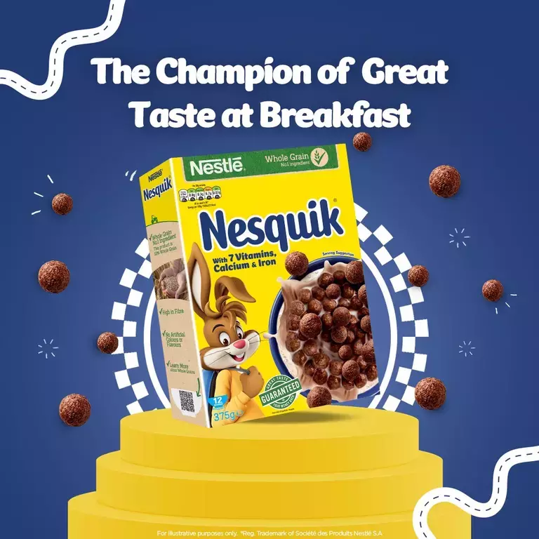 The Champion of Great Taste at Breakfast Nestlé Cereals