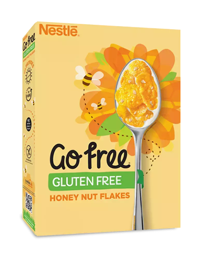 Go Free Honey Nut 3D Packshot 2024