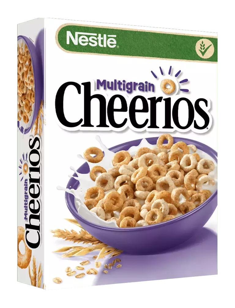 Box of Cheerios Multigrain cereal