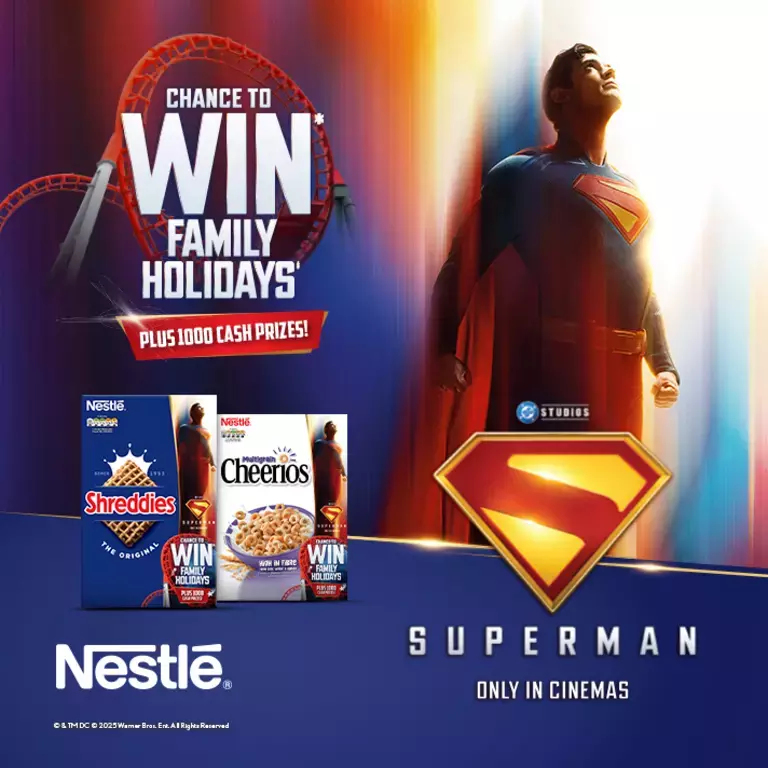 Nestle Superman Stage Visual
