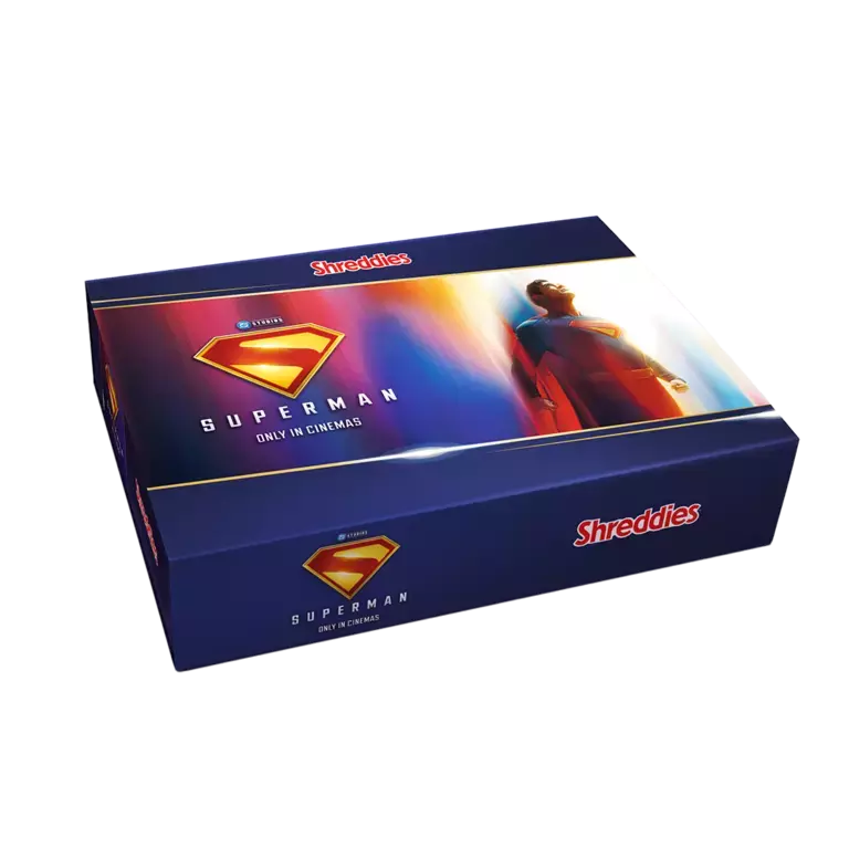Superman Shreddies Box Prize