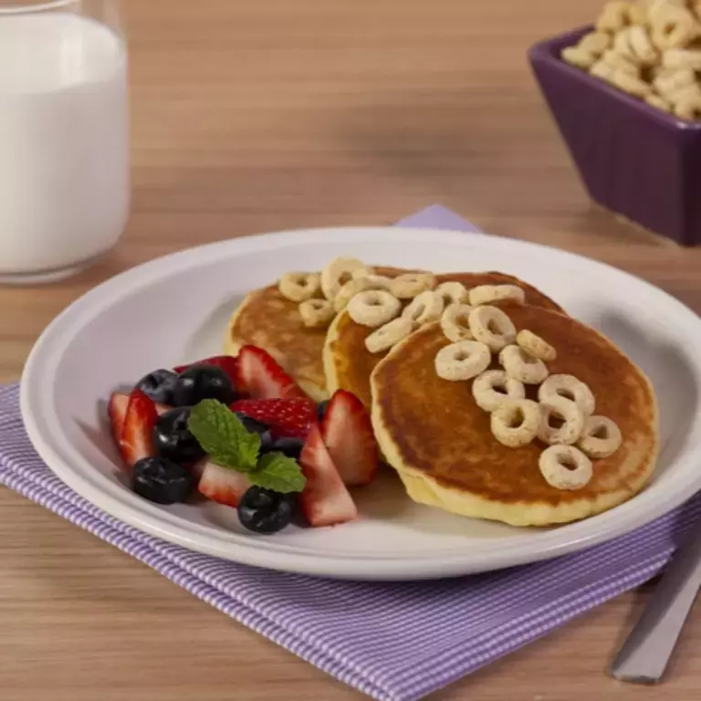 Cheerios pancakes