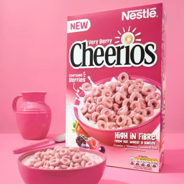 CHEERIOS VERY BERRY bowl