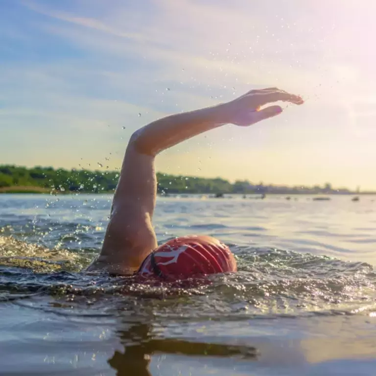Open water swimming
