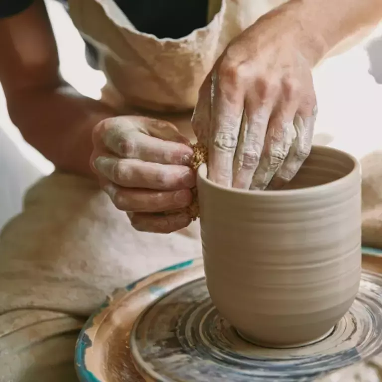 Pottery making