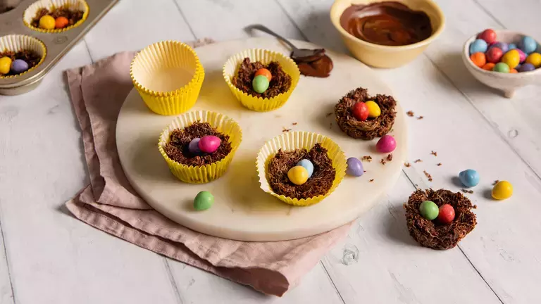 Shredded Wheat Chocolate Easter Nest Recipe Shredded Wheat Chocolate Easter Nest Recipe
