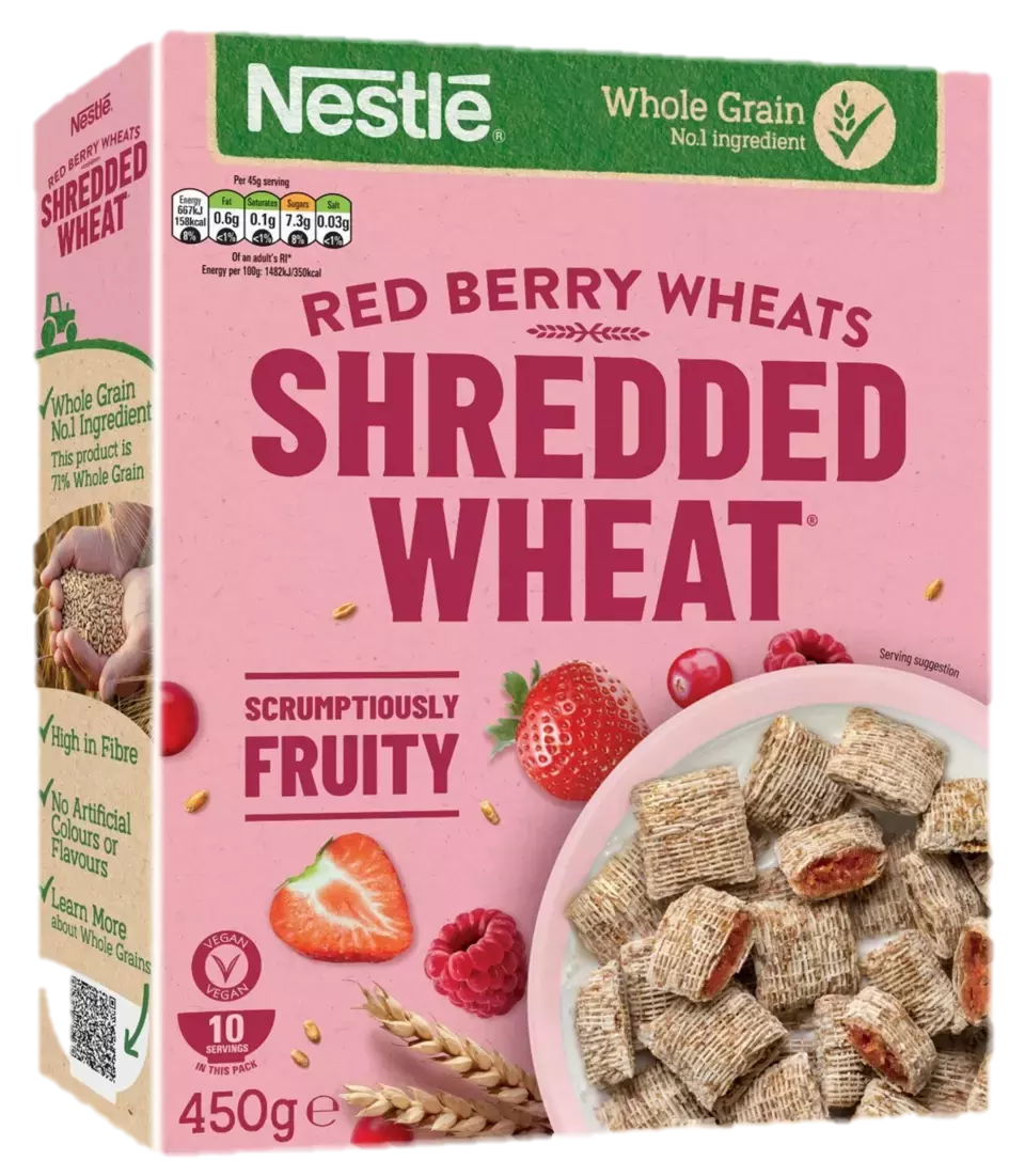 Shredded Wheat Red Berry Wheats