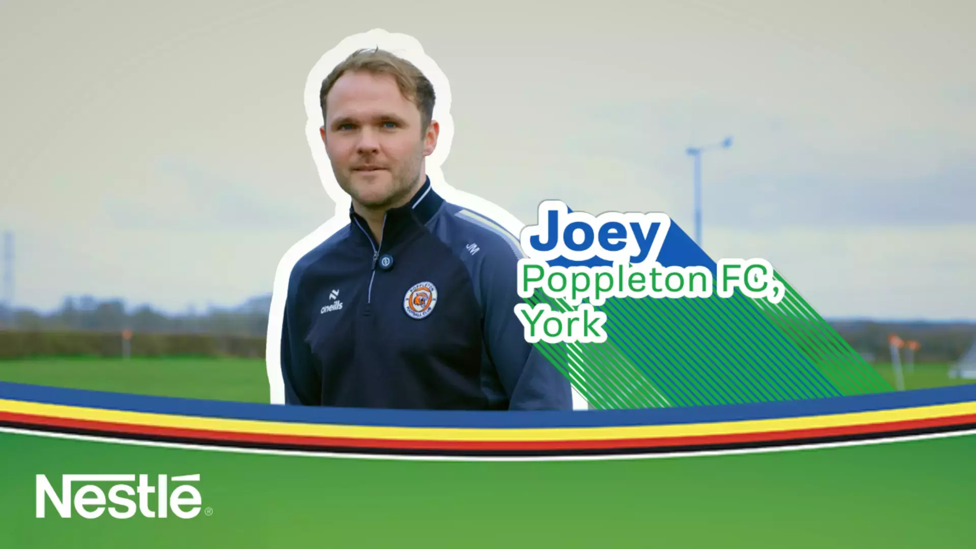 Joey from Poppleton FC Football Promotion 2026