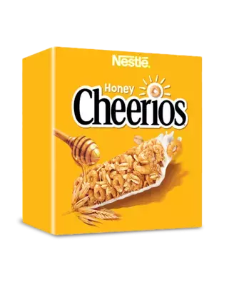 A box of Honey Cheerios breakfast cereal bars